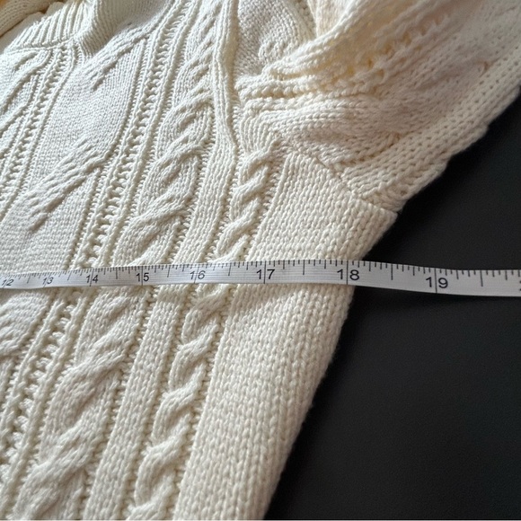 Draper James RSVP Women's Sweater Cream Size Small - Picture 5 of 9